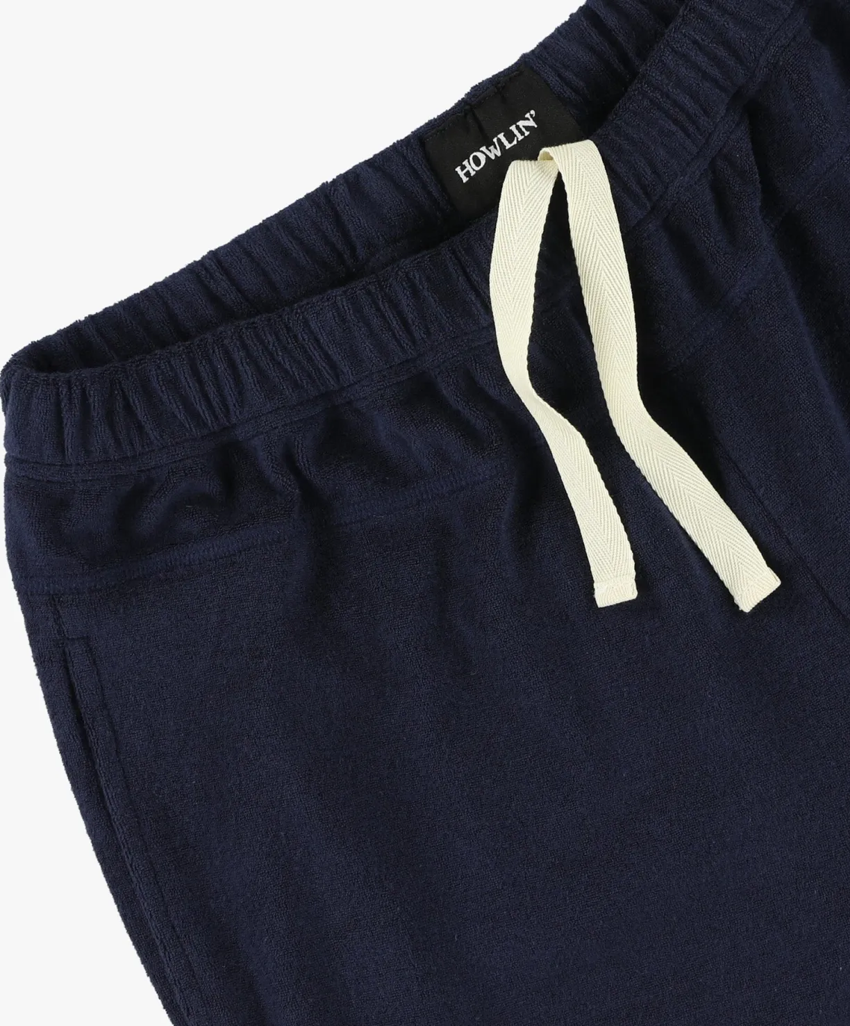 Howlin Towel Shorts Uni - Tales Of The Balearic Age - Navy^ Shorts | Made In Belgium