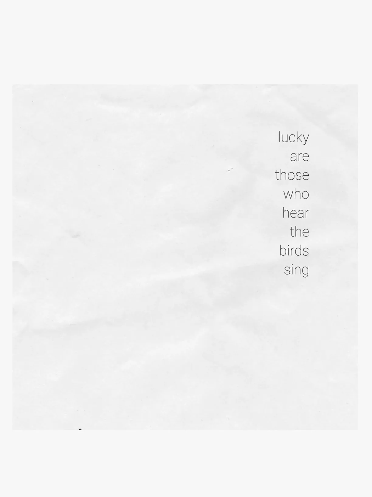 Music Various Artists - Lucky Are Those Who Hear The Birds Sing LP^Women Music | Music