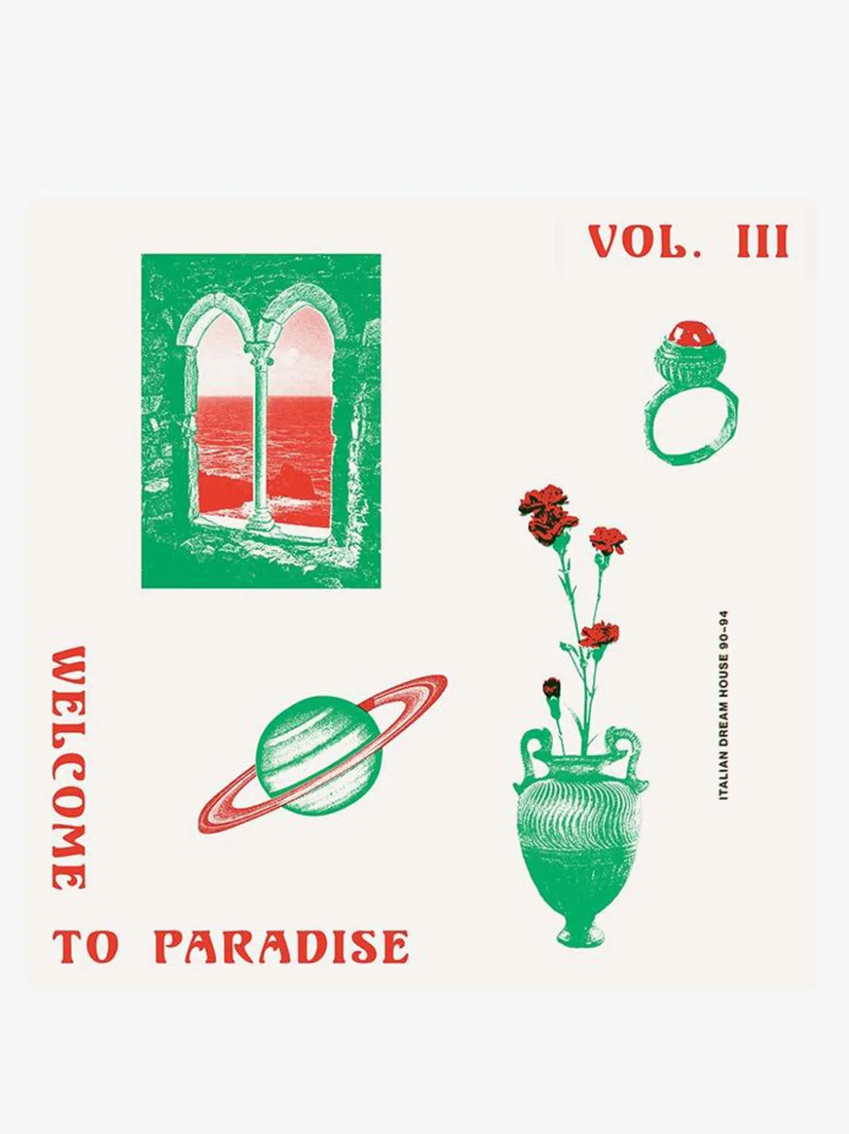 Music Various Artists - Welcome To Paradise (Italian Dream House '90-'94) - Vol. 3 - 2LP^Women Music | Music