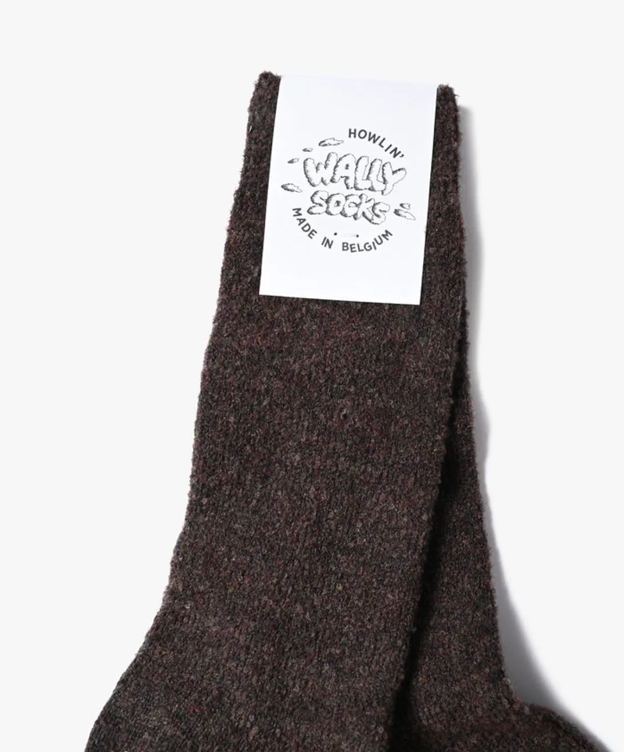 Howlin Wally Socks - Brown^Women Socks | Made In Belgium