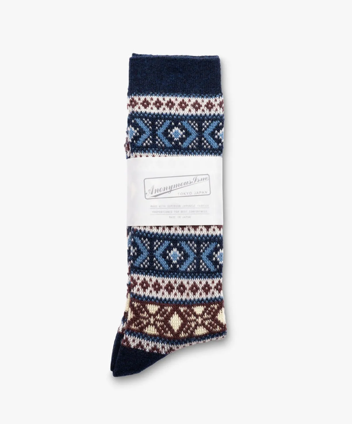 Anonymous Ism Wool JQ Socks - Navy^Women Socks | Accessories