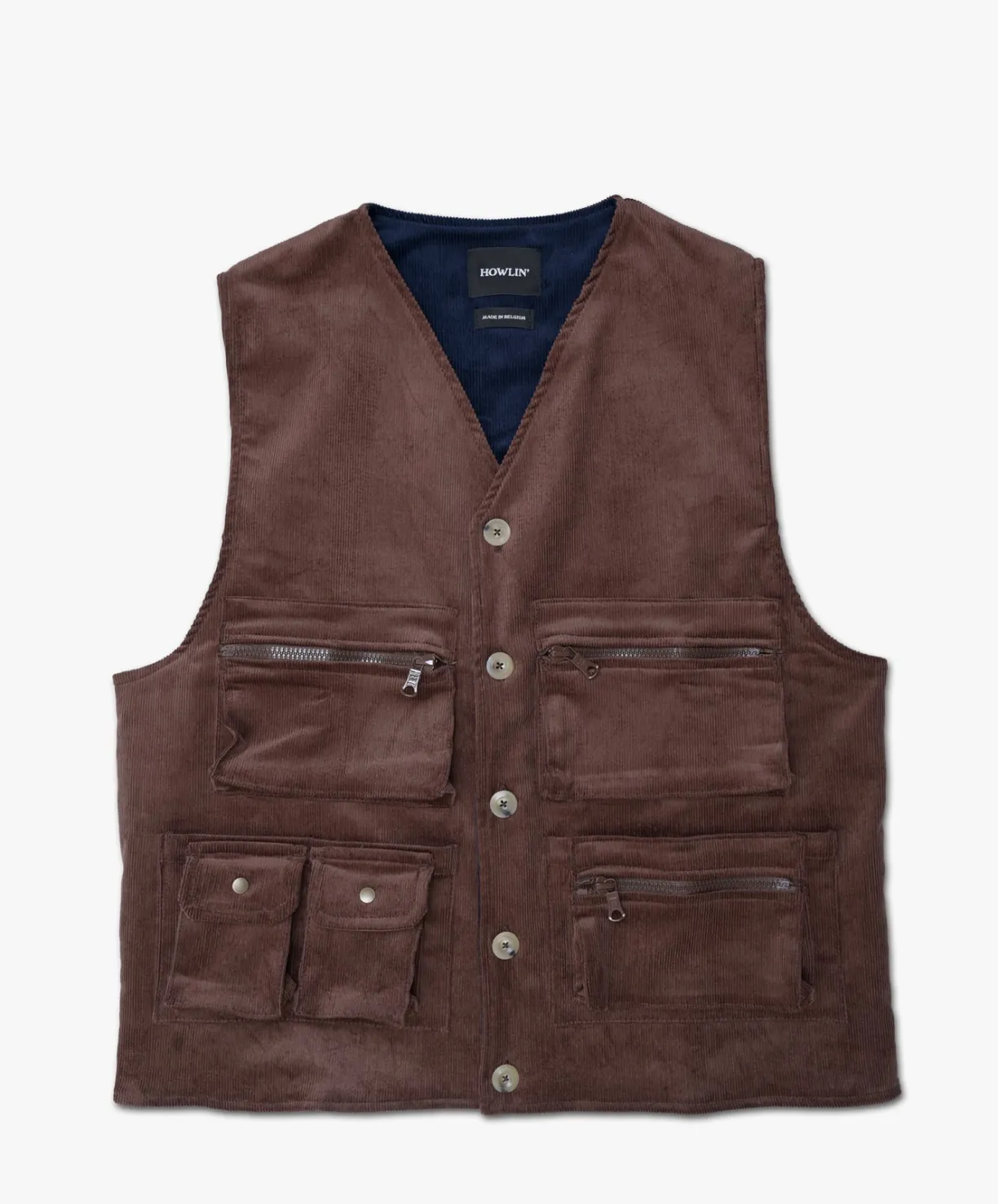 Howlin Work Vest - Brownish^ Outerwear