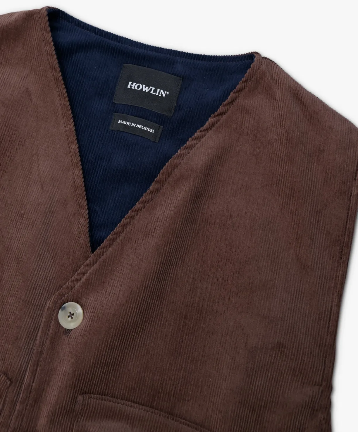 Howlin Work Vest - Brownish^ Outerwear